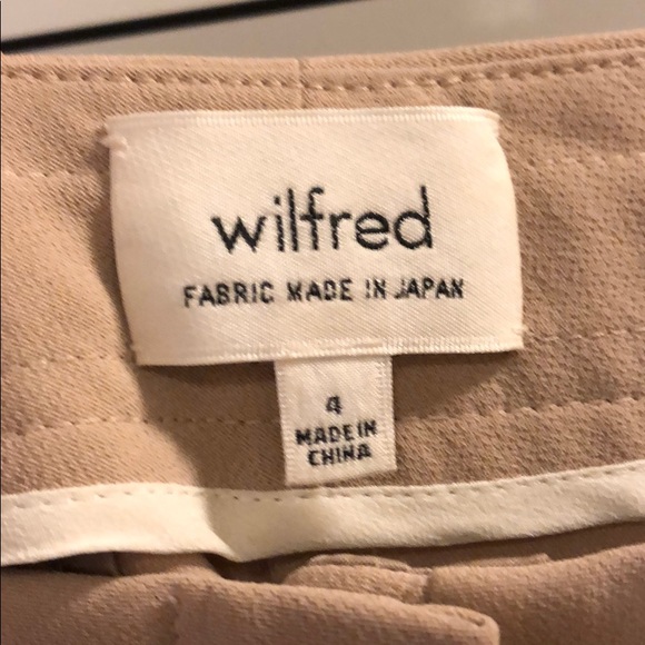 Beige Wilfred pants - Picture 4 of 4